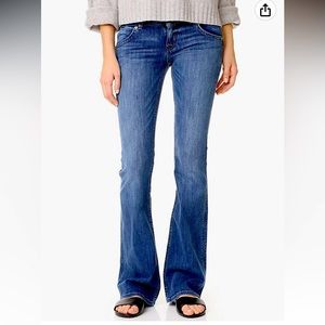 Women’s HUDSON Signature Bootcut BACK FLAP BUTTON POCKETS JEANS